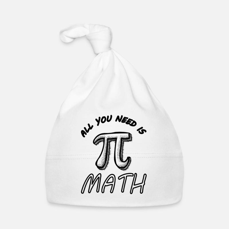 Mathématiques mathématiques Étudiant en maths - Bonnet bio Bébé - blanc