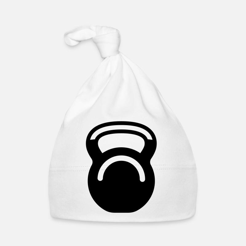 Hantel gewichte icon Baby Bio-Mütze