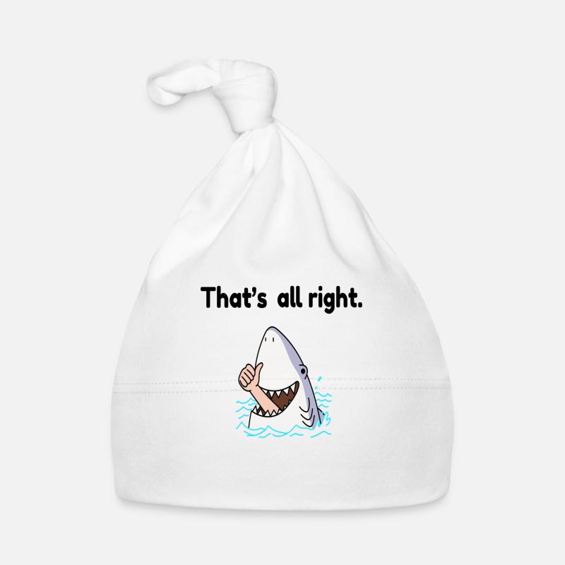 C’est cool de dire idée cadeau requin Bonnet bio Bébé