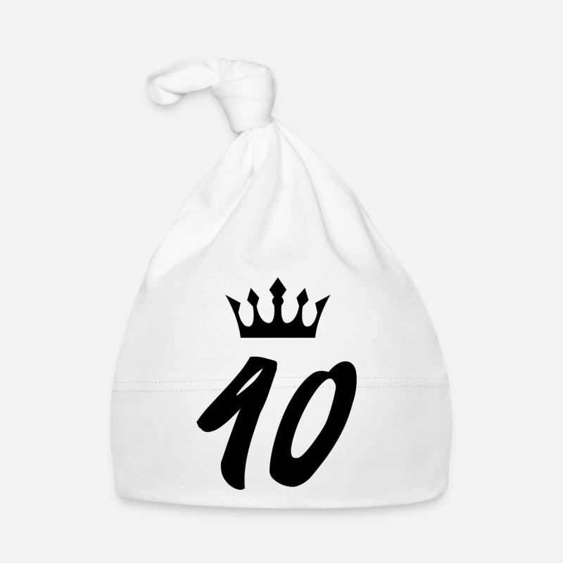 40 Zahl Krone Baby Bio-Mütze