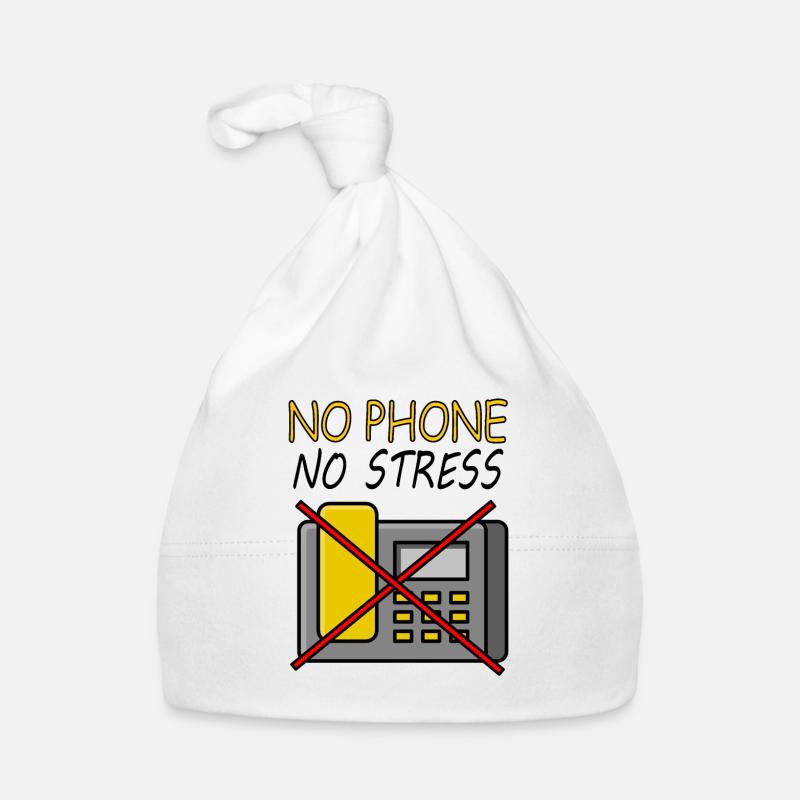 Phone Phone Call Gift Idea Organic Baby Cap