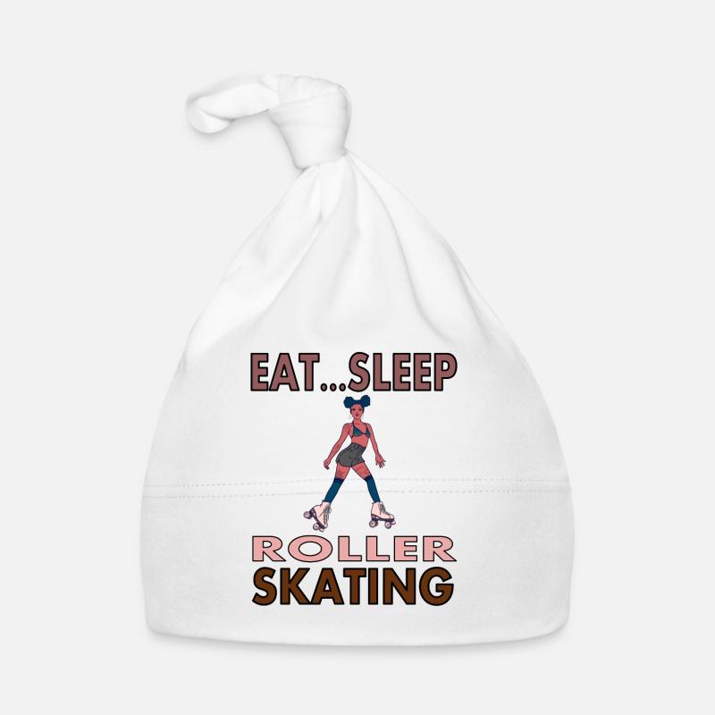 Roller skating Inline Skater Gift Idea Skate Organic Baby Cap