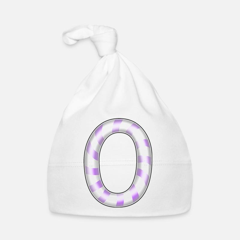 Birthday Strip Zero Organic Baby Cap