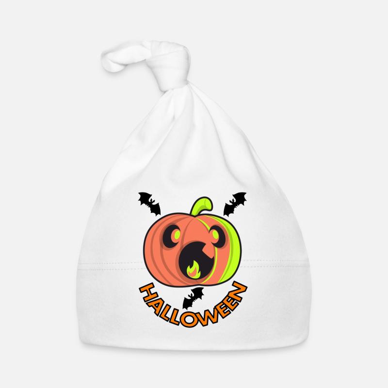Halloween Zombie Vampire Gift Bat gift Organic Baby Cap
