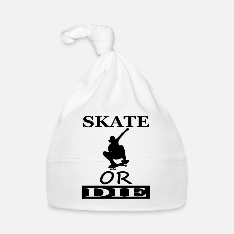 Skateboarding Organic Baby Cap
