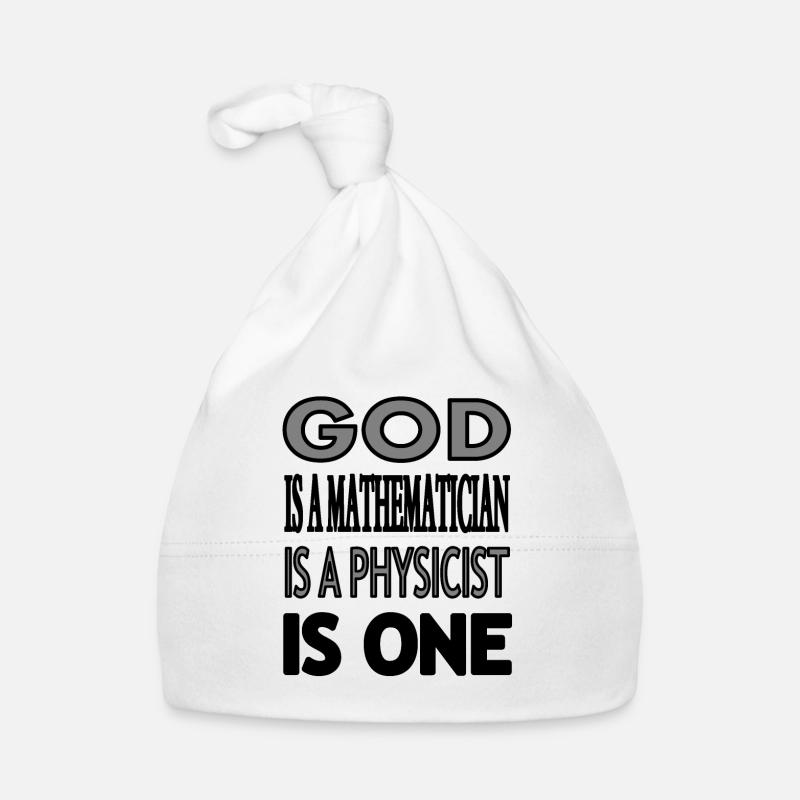 God is a Believing in God Believer Gift Organic Baby Cap