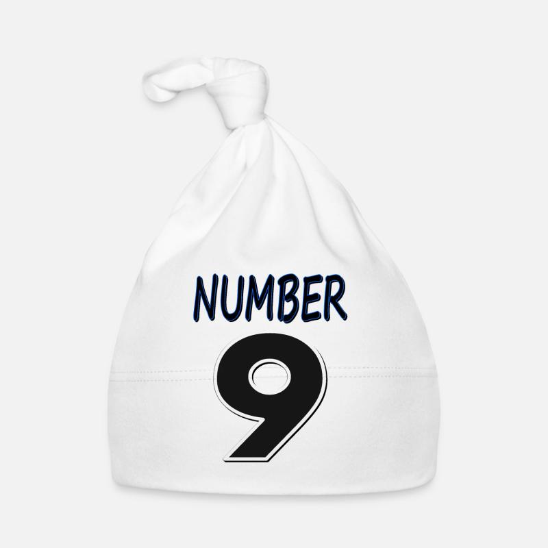 Numéro 9 Numéro 9 Numéro Neuf Cadeau du 9e anniversaire Bonnet bio Bébé