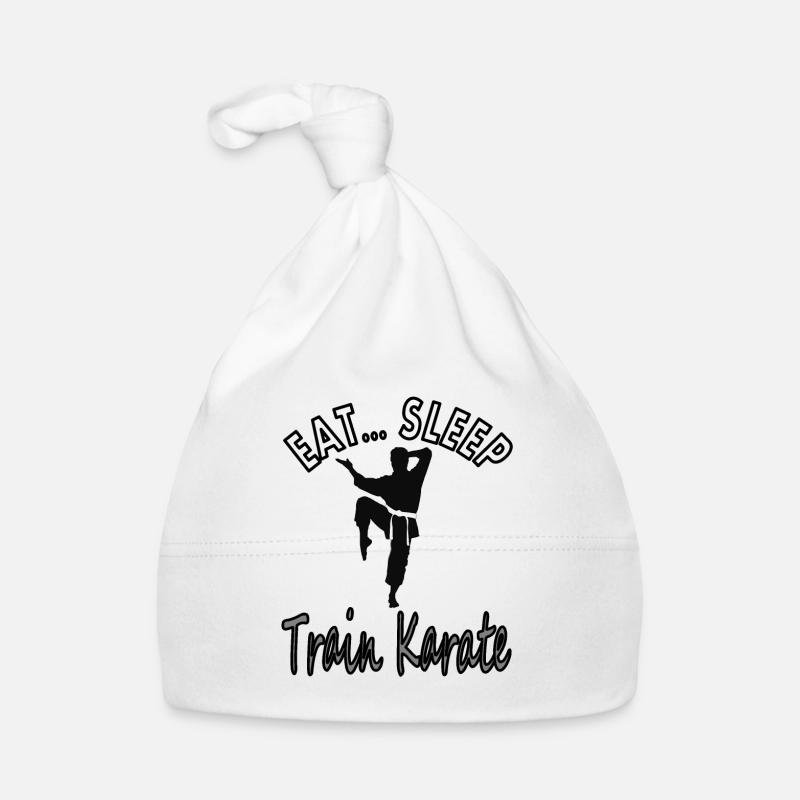 Karate Kampfsport ich liebe Karate Geschenkidee Baby Bio-Mütze