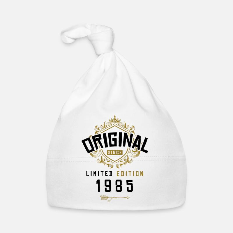 1985 limited edition birthday Organic Baby Cap