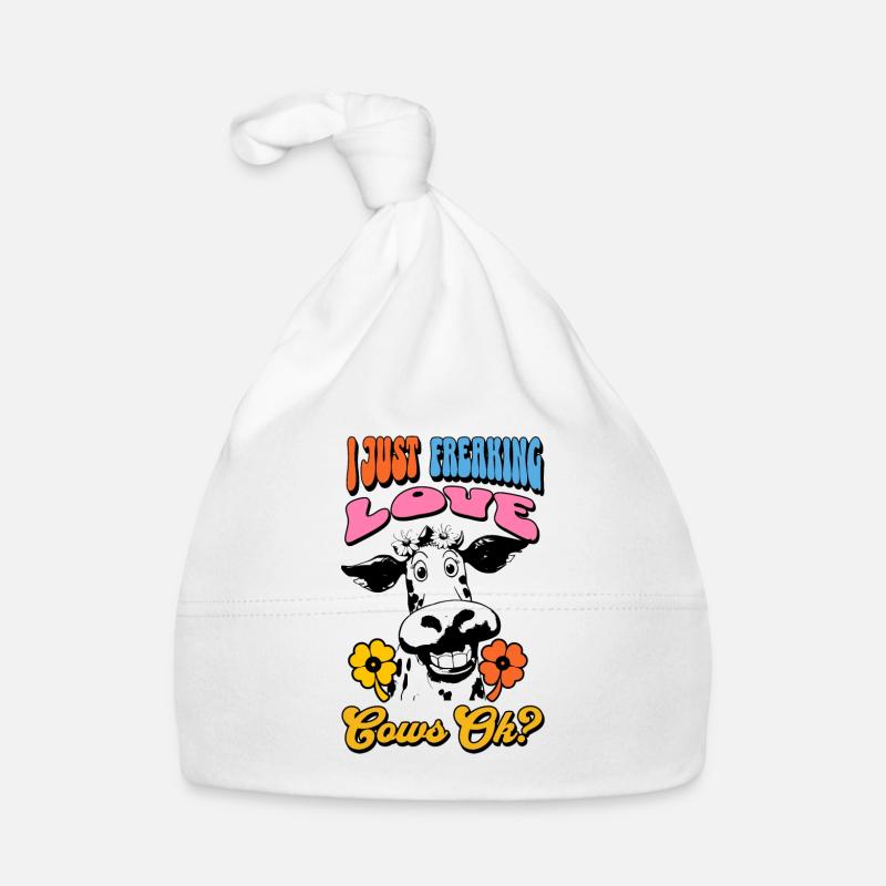 Vache Vaches Bonnet bio Bébé