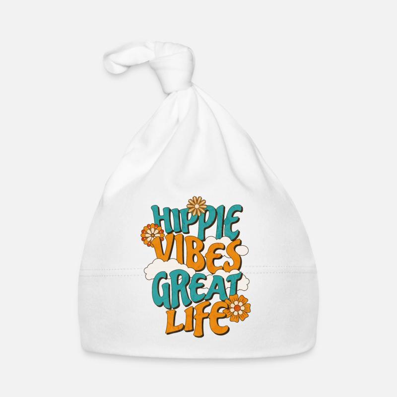 Hippie Vibes Baby Bio-Mütze