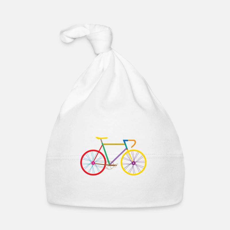 Cyclisme / Vélo - Bonnet bio Bébé - blanc