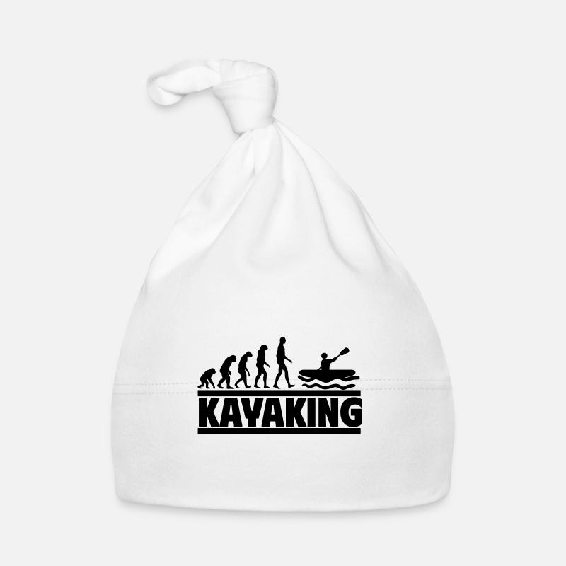 Kayak evolution: From man to kayaker Organic Baby Cap