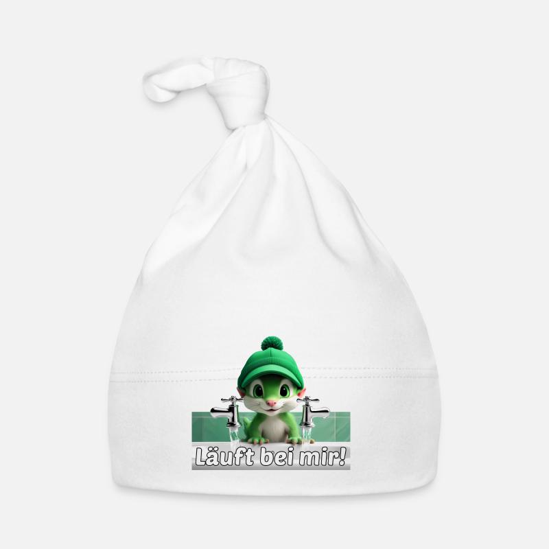 Animal vert Bonnet bio Bébé