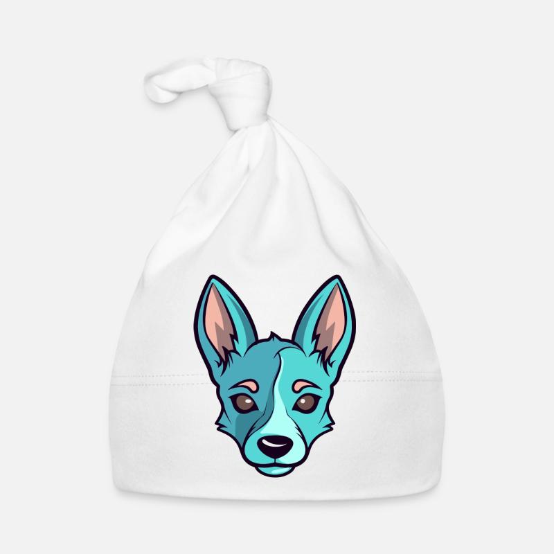 Conception de chien mignon pour les propriétaires de chiens Bonnet bio Bébé