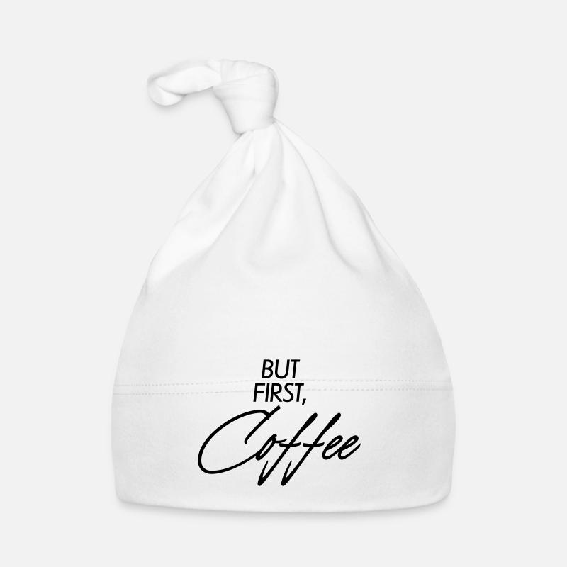 But first Coffee Organic Baby Cap