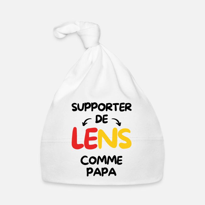 Supporter de Lens comme papa Bonnet bio Bébé