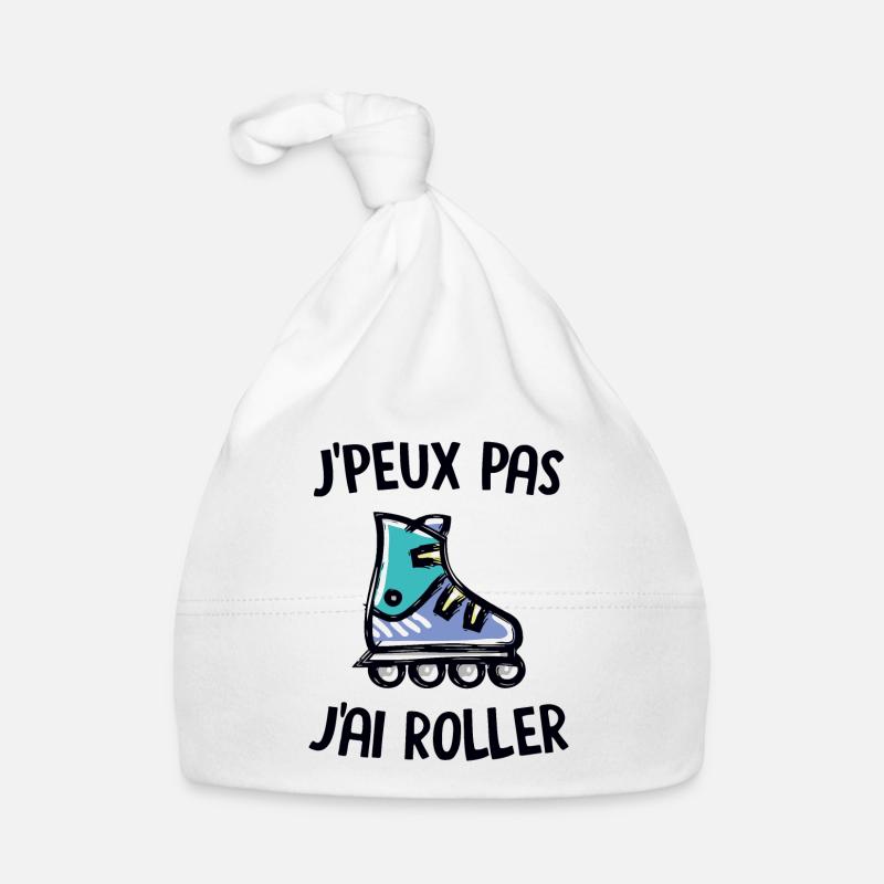 J'peux pas j'ai roller Bonnet bio Bébé