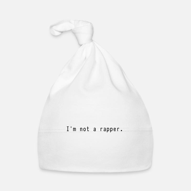 Ich bin kein Rapper. Baby Bio-Mütze