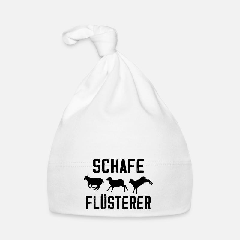 Schafe Flüsterer Lamm Kalb Geschenk Bonnet bio Bébé