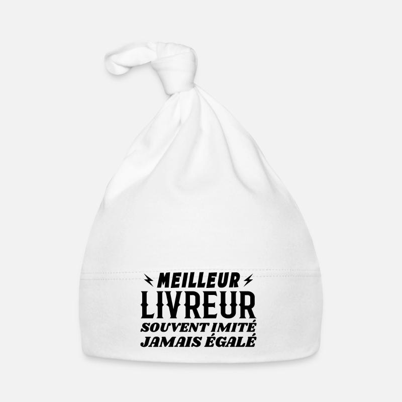 Super Delivery Man Humor Best Delivery Driver Organic Baby Cap