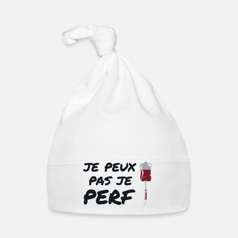 I can't I perf, nurse humor gift idea Organic Baby Cap