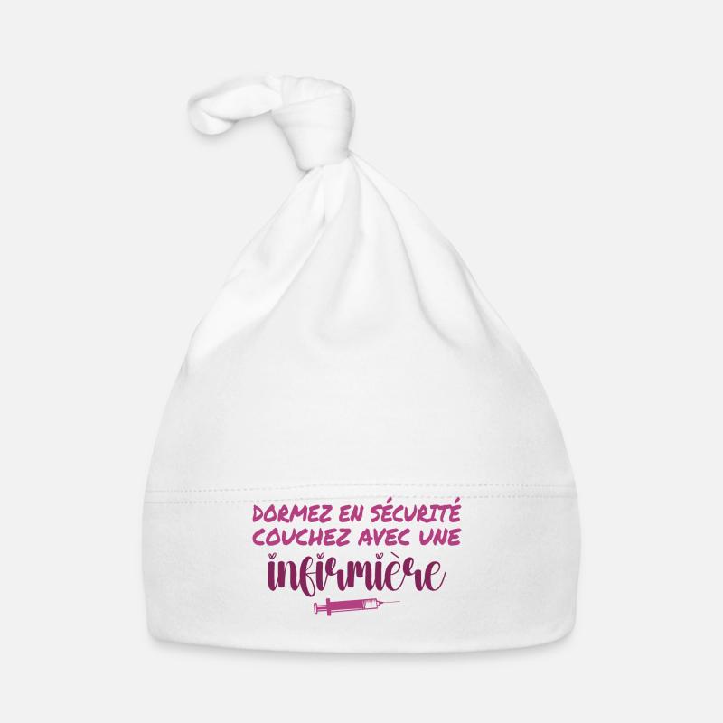 Sleep safely Sleep with a nurse Organic Baby Cap