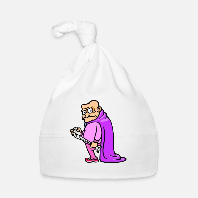 Durchfallmann Motiv "Souverän" Baby Bio-Mütze