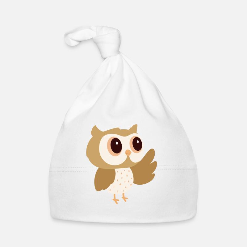 Chouette douce Bonnet bio Bébé