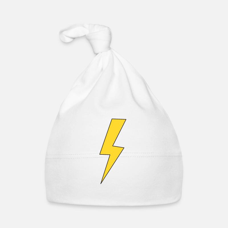 Flash - Organic Baby Cap - white