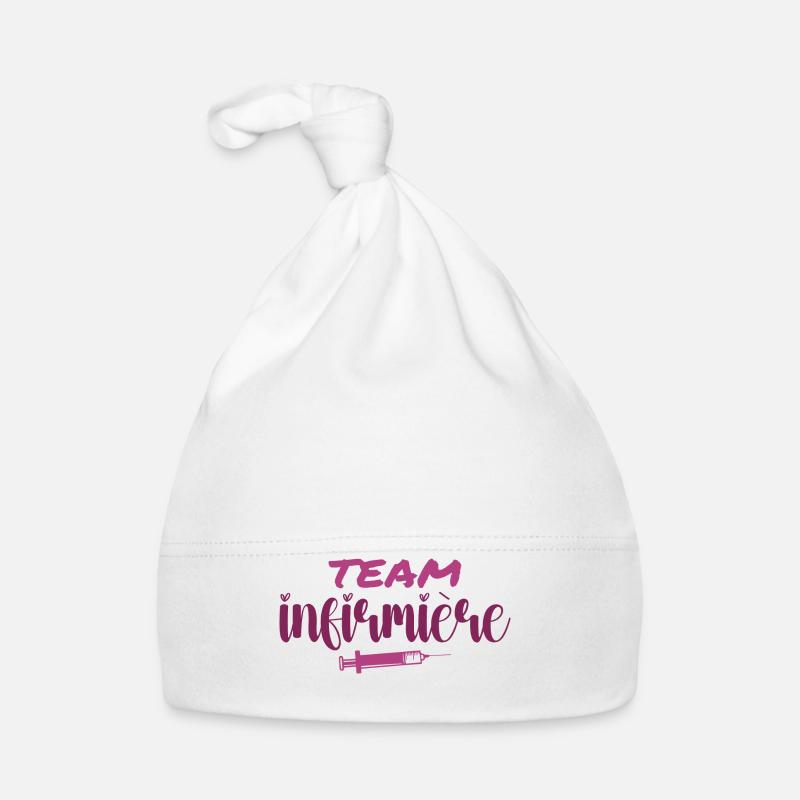 Team Infirmière Bonnet bio Bébé