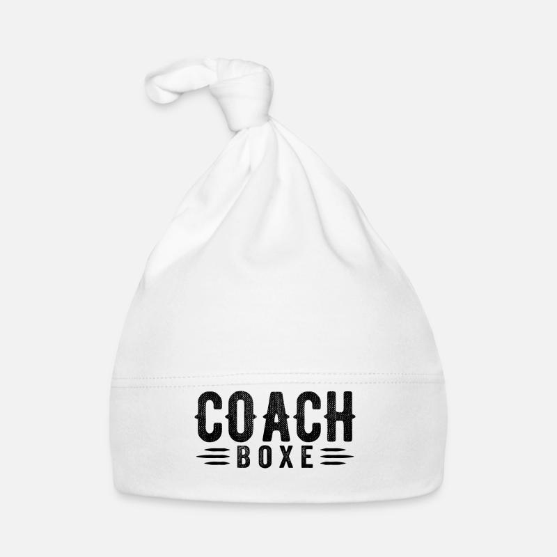 Coach Boxe Entraineur de Boxe | Cadeau Coach Boxe Bonnet bio Bébé