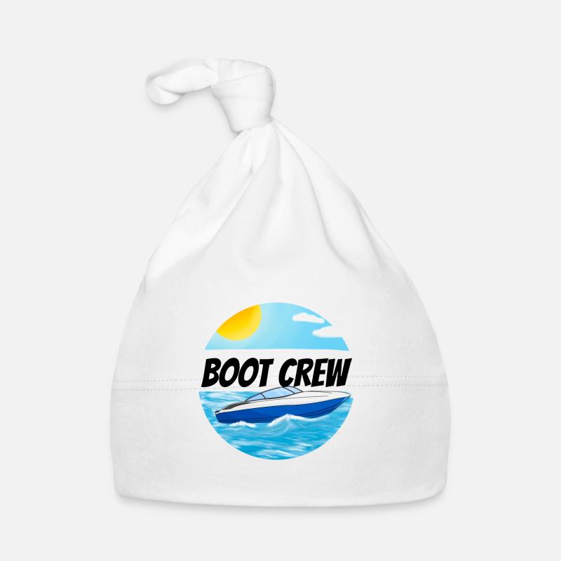 Boot crew Motorboot Baby Bio-Mütze