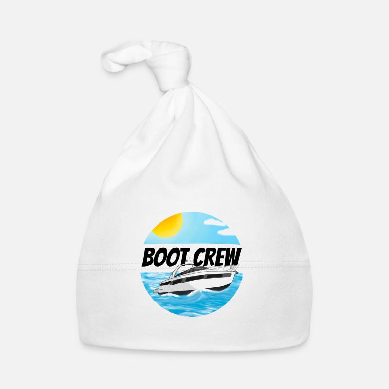 Boot crew Motorboot Baby Bio-Mütze