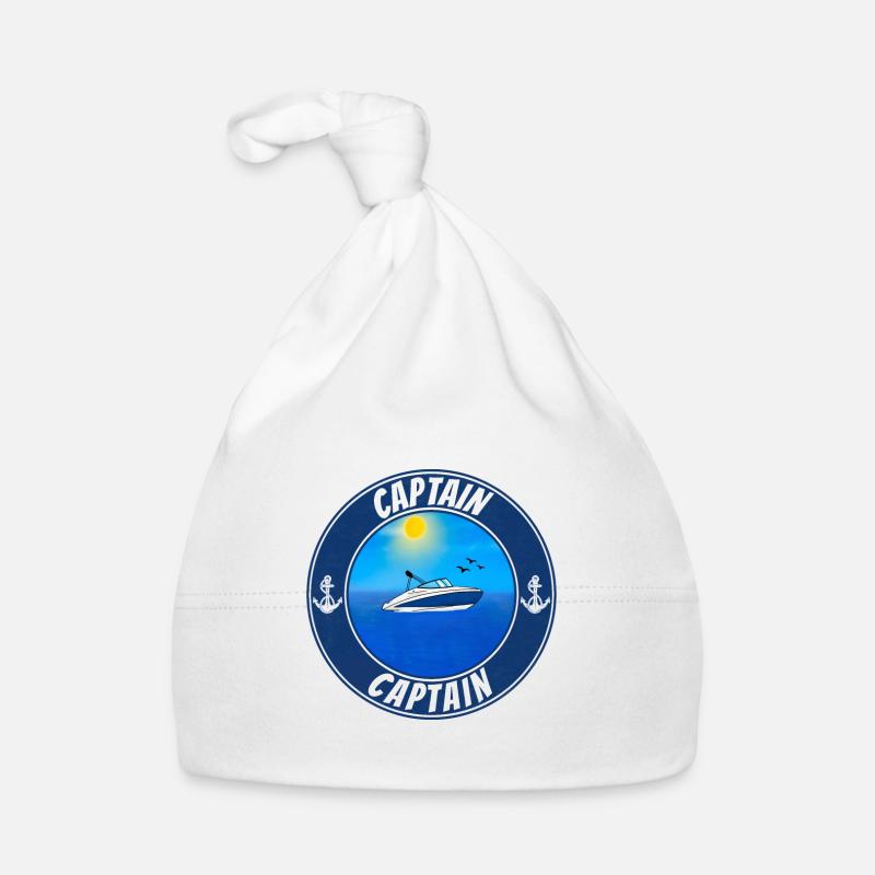 Capitaine Bateau Bonnet bio Bébé