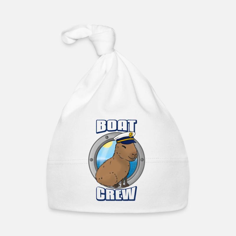 Boot Crew Capybara Baby Bio-Mütze