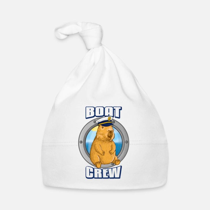 Équipage du bateau Bonnet bio Bébé