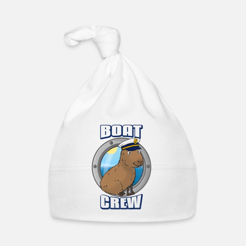 Boat Crew Organic Baby Cap