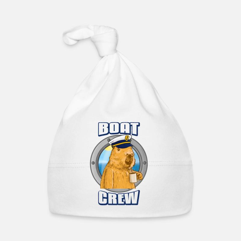 Équipage du bateau Bonnet bio Bébé