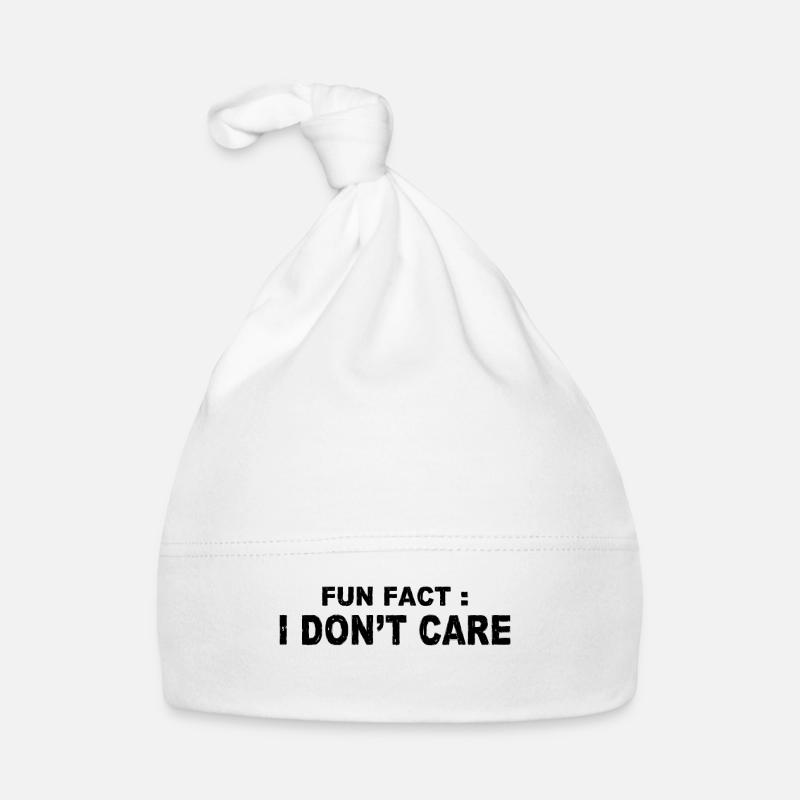 Fun Fact: Das ist mir egal Baby Bio-Mütze