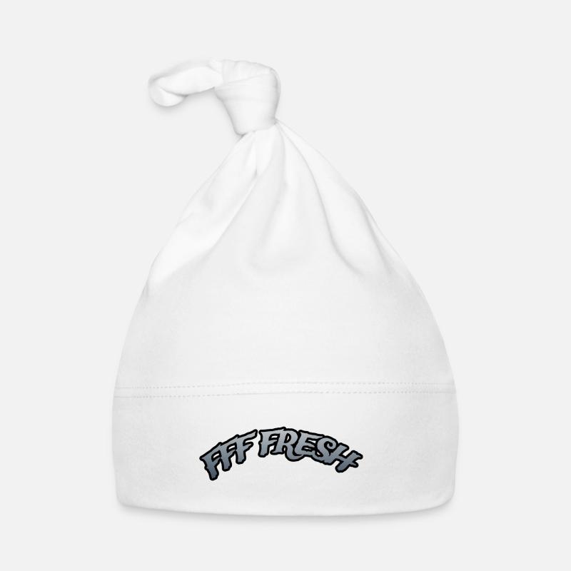 FFF FRESH - Organic Baby Cap - white