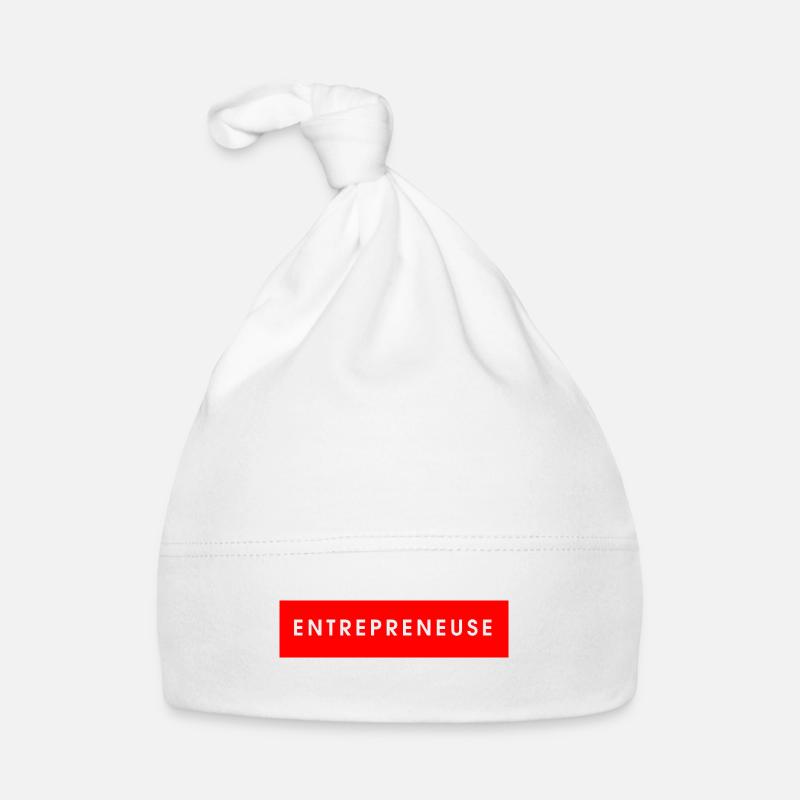Entrepreneuse Bonnet bio Bébé