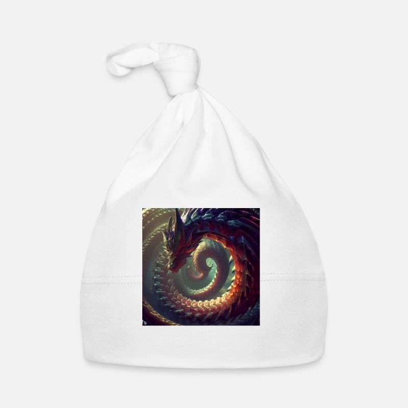 un dragon de mille grands Bonnet bio Bébé