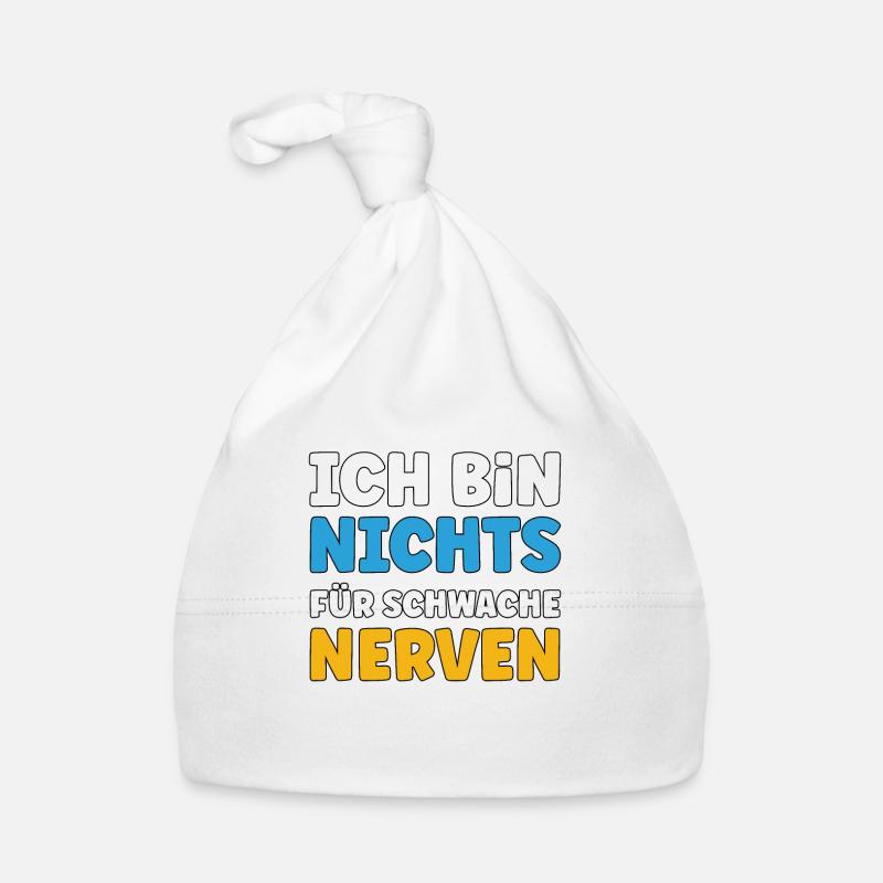 Ich bin nichts für schwache Nerven Baby Bio-Mütze