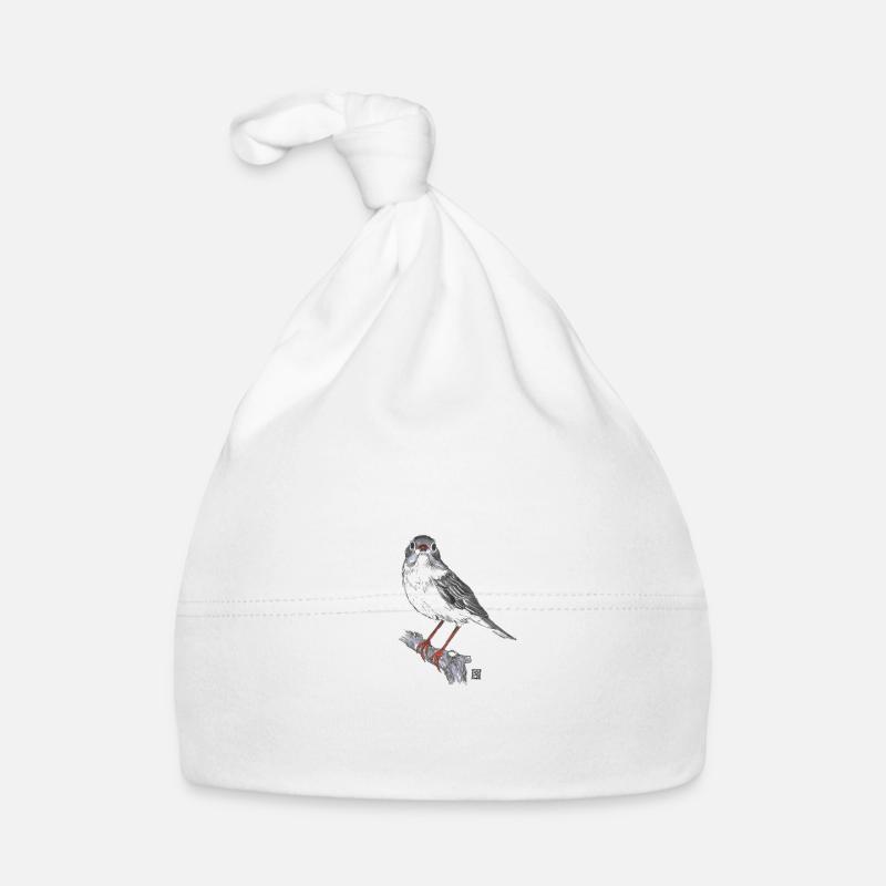 Vogel, Lerche Baby Bio-Mütze