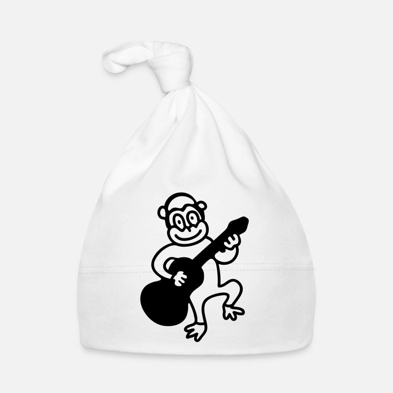 Singe joue de la guitare - Line Bonnet bio Bébé