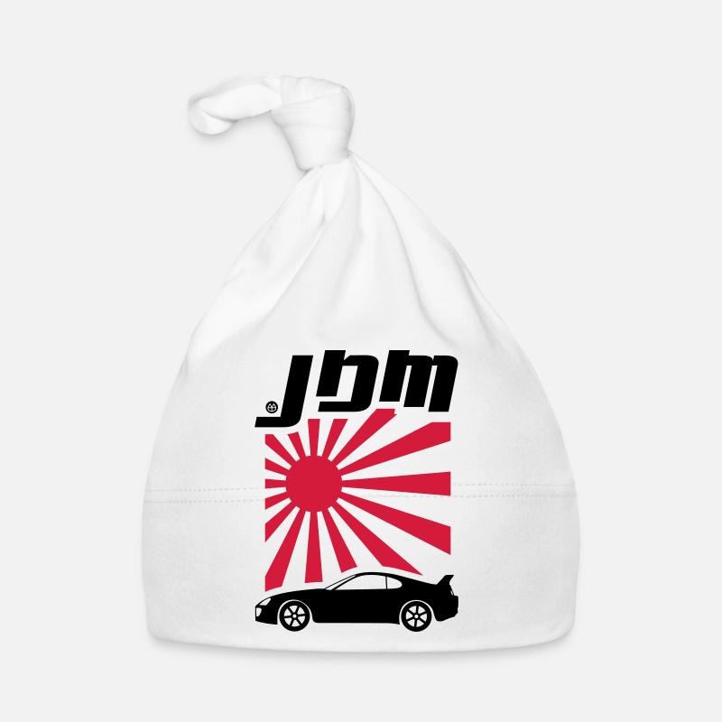 JDM Supra MK4 - Baby Bio-Mütze - Weiß