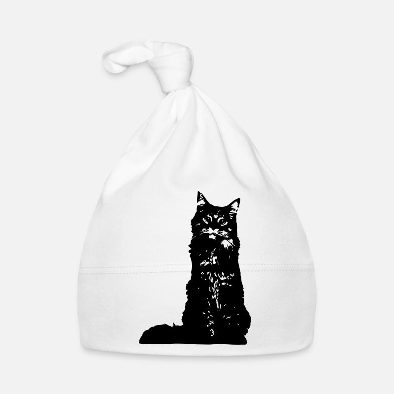 cat Organic Baby Cap