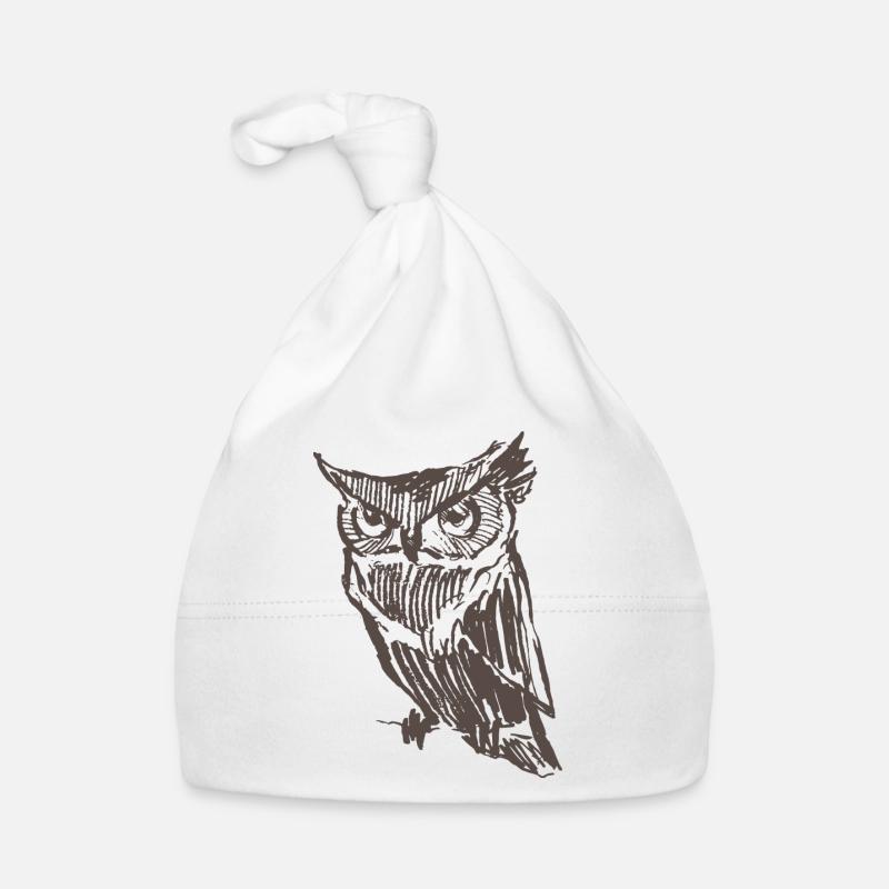 Eule Baby Bio-Mütze