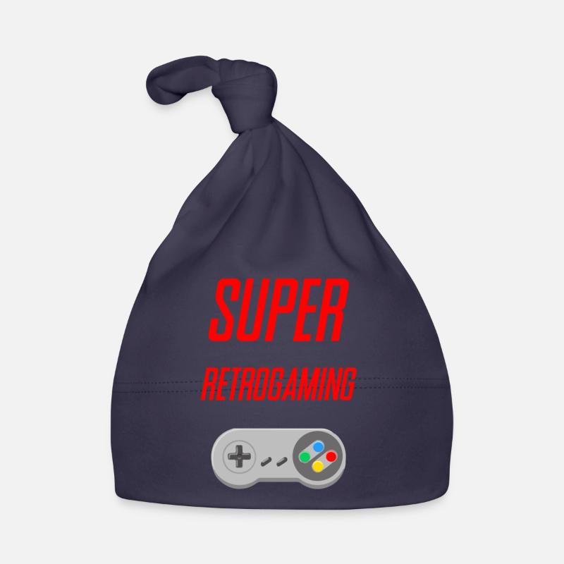 SUPER RETROGAMING Organic Baby Cap